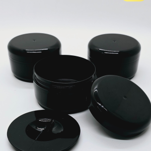 150g Single Wall Black Cream Jar