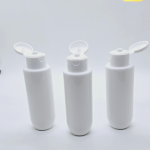 100ml Strong White Bottle with White Flip-Top Cap