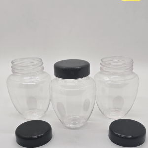 100ml Pot Jar (Black Cap)