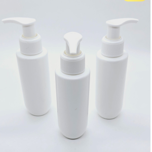 100ml Strong White Bottle with White Pump Cap