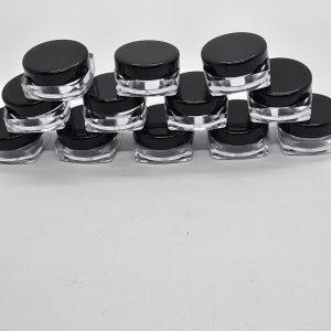 5 Grams Acrylic Square Jars