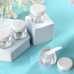 10gm Cosmetic Jar Pot shaped – Imported Plastic Container for Lip Balm, Creams & DIY Products