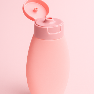 50g Pink Cream Tube Oval Silicone – Premium Soft Matte Finish with Flip-Top Cap - Packdost