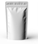 Matt White 100g Stand-Up Pouch Without Window