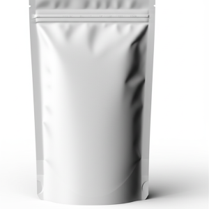 Matt White Stand Up Pouch 100 grams - Without Window – Ultimate Storage Solution