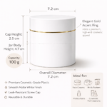 100 grams Royal jar double wall 2