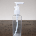 100 ml Square bottle with Dispenser pump