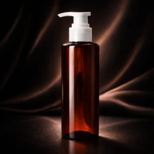 100 ml Amber Bottle with Pump 23