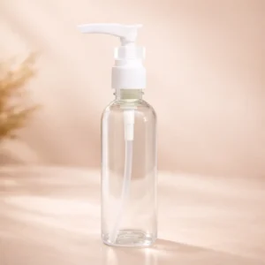 100 ml cylindrical bottle with Dispenser pump 2