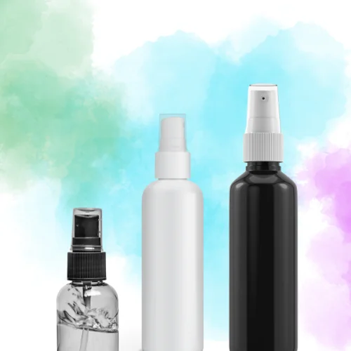 Spray-and-cream-pump-bottles