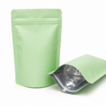 light green stand up pouch zipper resealable foil lined moisture proof india