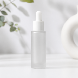 30ml Frosted Glass Dropper Bottle with White Rubber Teat – Best Premium UV-Protect Serum & Essential Oil Bottle | Pack of 30–500