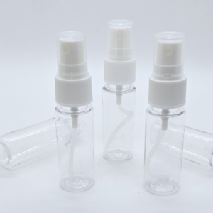 30ml Transparent Bottle with White Spray Cap