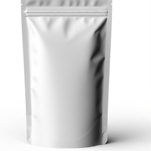 Matt White Stand Up Pouch 100 grams - Without Window – Ultimate Storage Solution