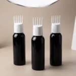 black comb applicator bottle
