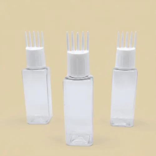 square comb applicator bottle
