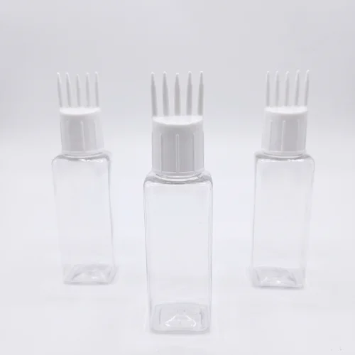 square comb applicator bottle