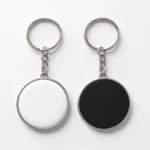 happy new year 2027 design keychain with split ring