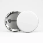 happy new year 2027 design pin badge back